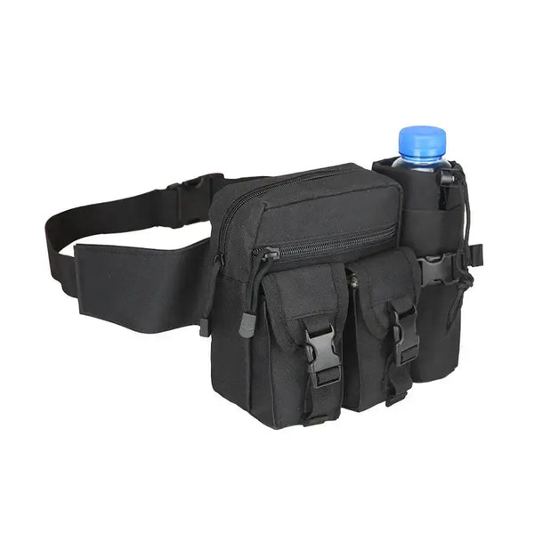 Hiking Waist Bag Water Resistant Fanny Pack Outdoor Utility Pouch