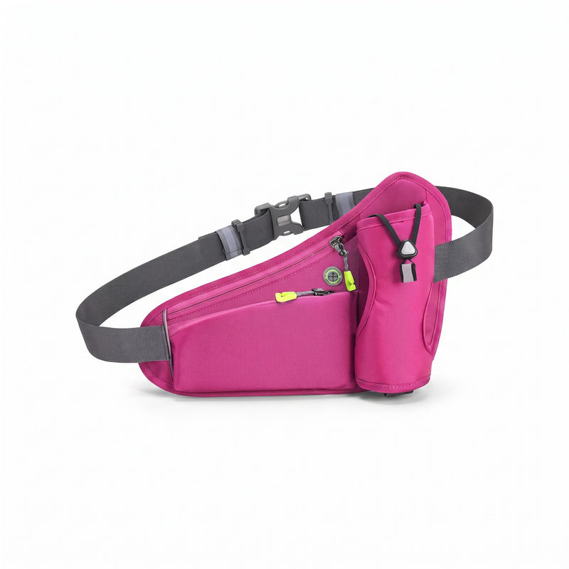 Hydration Belt Trail Running Adjustable Reflective Bottle Holder, product photo 6
