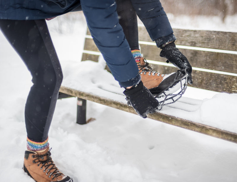 Ice Cleats for Hiking Boots Snow Traction Chains – product view 3 | Great Lakes Outdoor