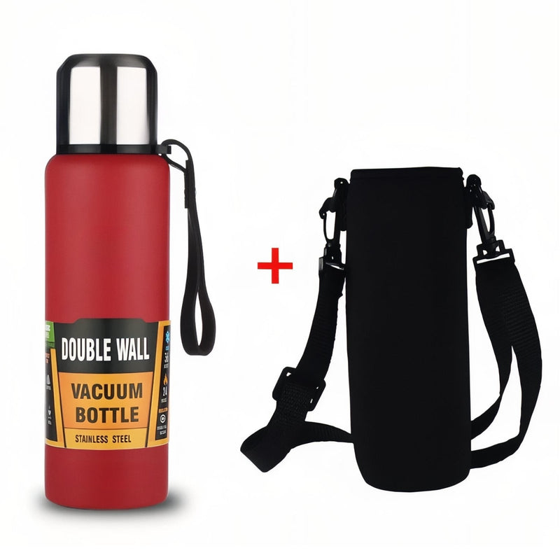 Insulated Stainless Steel Thermos Large Capacity Outdoor Travel Bottle – product view 16 | Great Lakes Outdoor