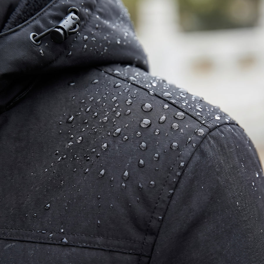 Insulated Waterproof Jacket Windproof Breathable Hooded Winter Coat, product photo 4