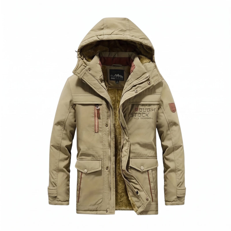 Insulated Waterproof Jacket Windproof Breathable Hooded Winter Coat, product photo 7