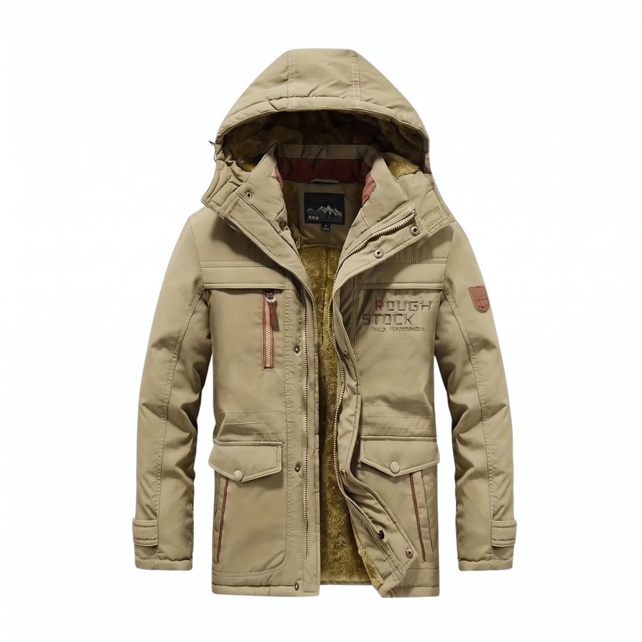 Insulated Waterproof Jacket Windproof Breathable Hooded Winter Coat, product photo 7