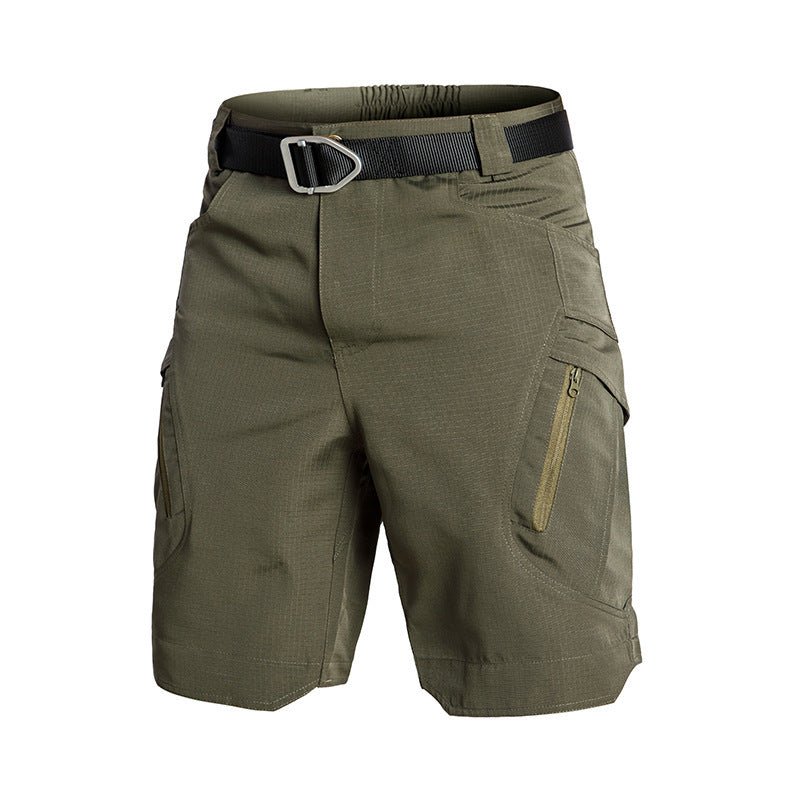 IX9 Outdoor Waterproof Tactical Shorts in Army Green