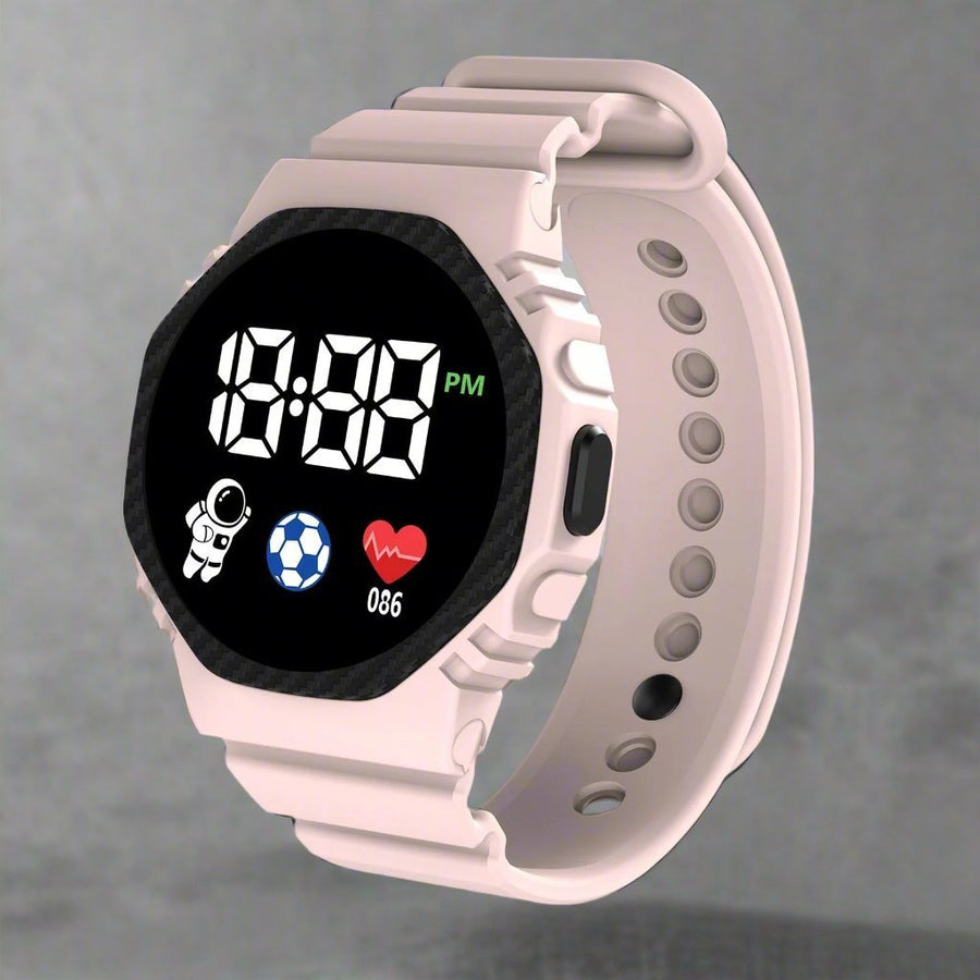Kids' Digital Waterproof Watch Durable Outdoor Sports Timepiece – product view 9 | Great Lakes Outdoor