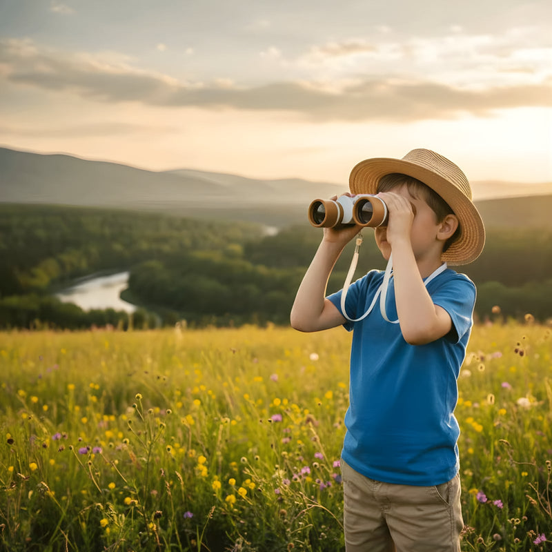 Kids Hiking Binoculars Compact Lightweight Nature Exploration Optics – product view 4 | Great Lakes Outdoor