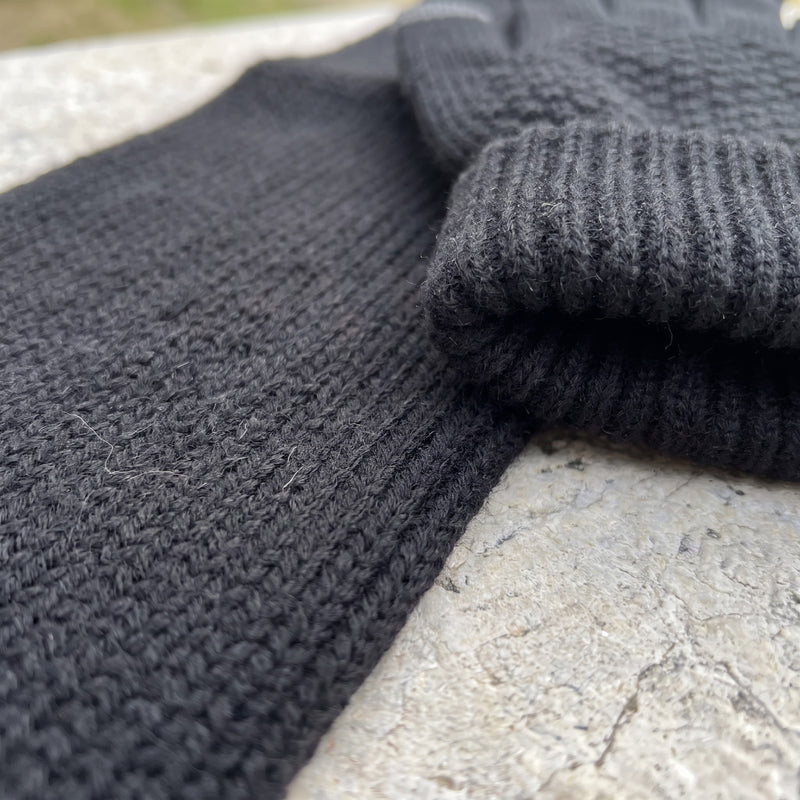 Knitted Winter Set Beanie Scarf Gloves Socks Cold Weather Bundle, product photo 4