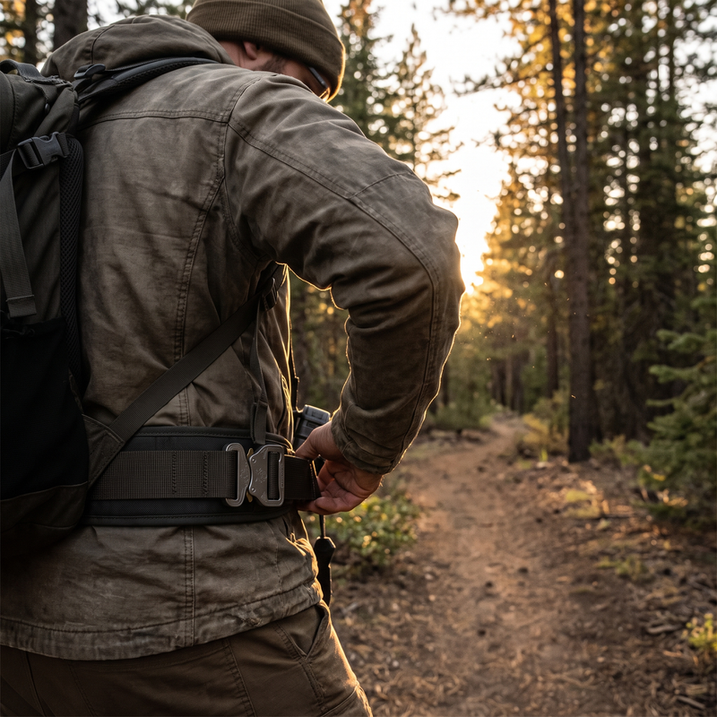 Kobra Tactical Quick Release Belt – product view 2 | Great Lakes Outdoor