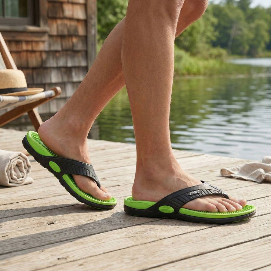 Lightweight Arch Support Sandals Non Slip Outdoor Beach Slides – product view 9 | Great Lakes Outdoor