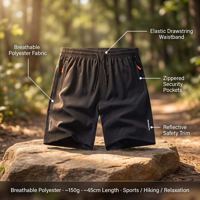 Lightweight Athletic Shorts Breathable Outdoor Training Hiking Shorts – features and specifications overview | Great Lakes Outdoor