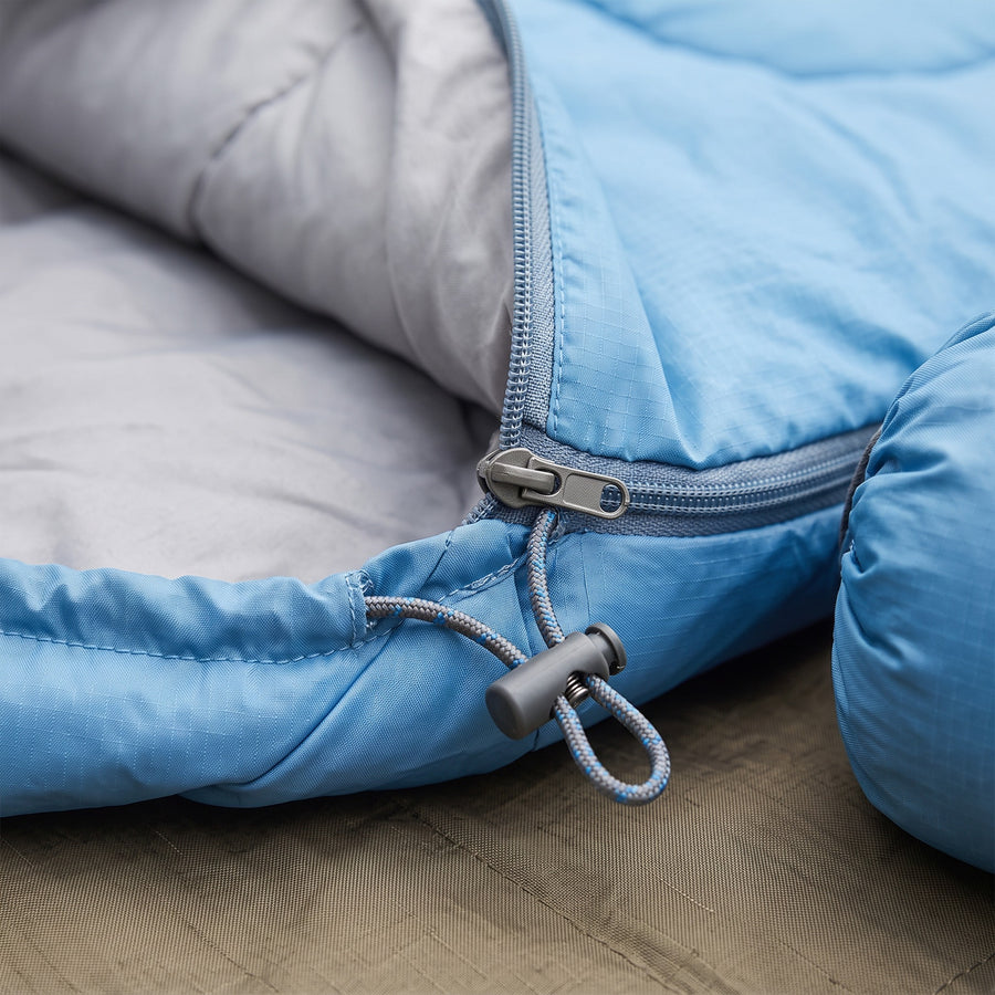 Lightweight Camping Sleeping Bag 41F to 77F Compact Travel Sack, product photo 4