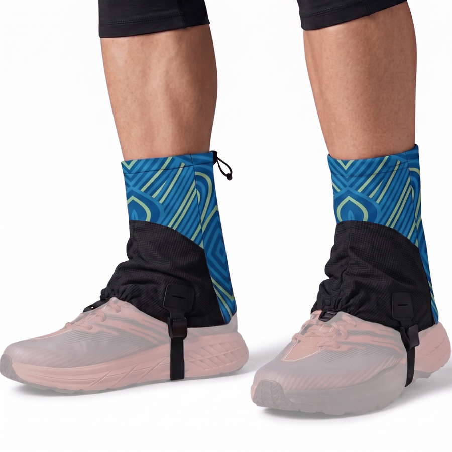 Lightweight hiking gaiters breathable anti-sand trail shoe covers, unbranded footwear