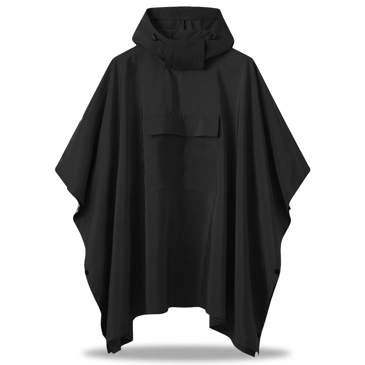 Lightweight Rain Poncho Windproof Quick Dry Hooded Outdoor Cape, product photo 1
