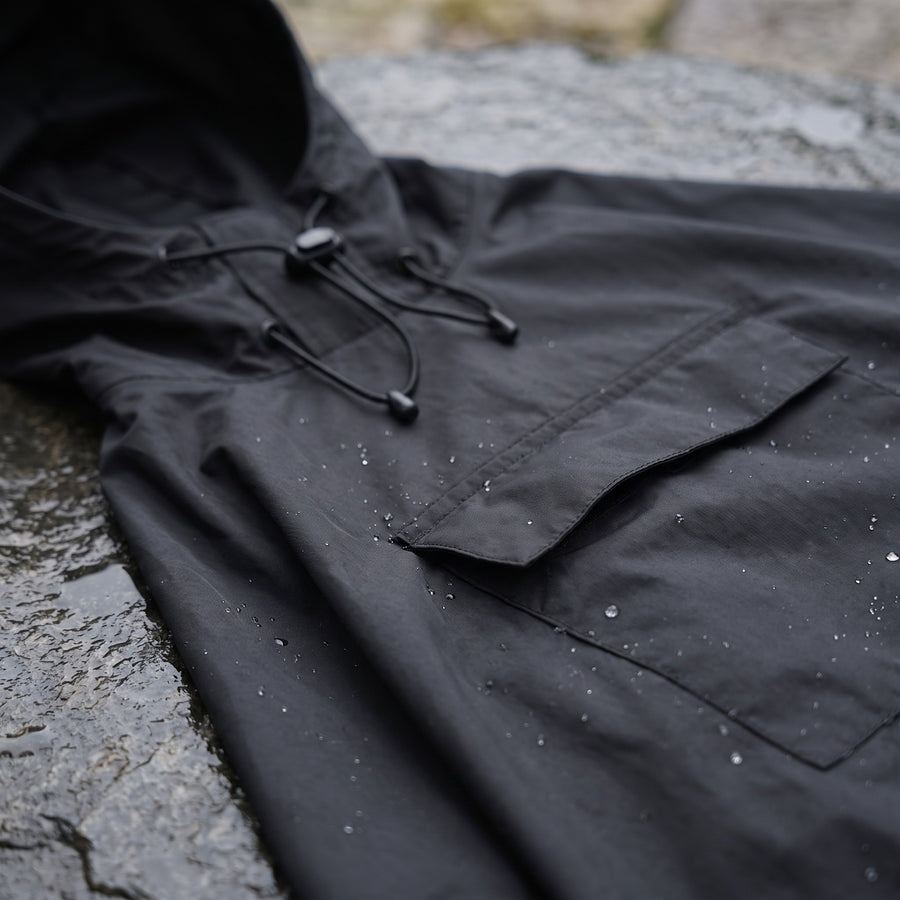 Lightweight Rain Poncho Windproof Quick Dry Hooded Outdoor Cape, product photo 4