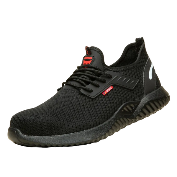 Lightweight Safety Work Shoes Breathable Steel Toe Outdoor Sneakers
