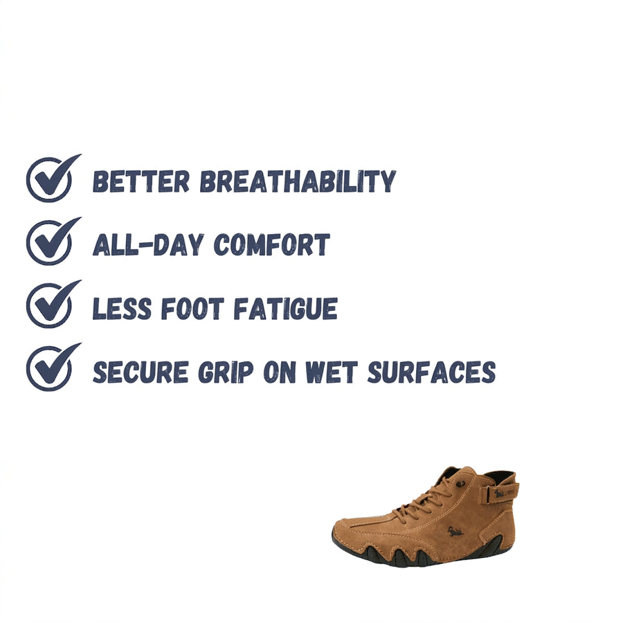 Lightweight Walking Shoes Slip Resistant Breathable Outdoor Trail Sneakers – product view 3 | Great Lakes Outdoor