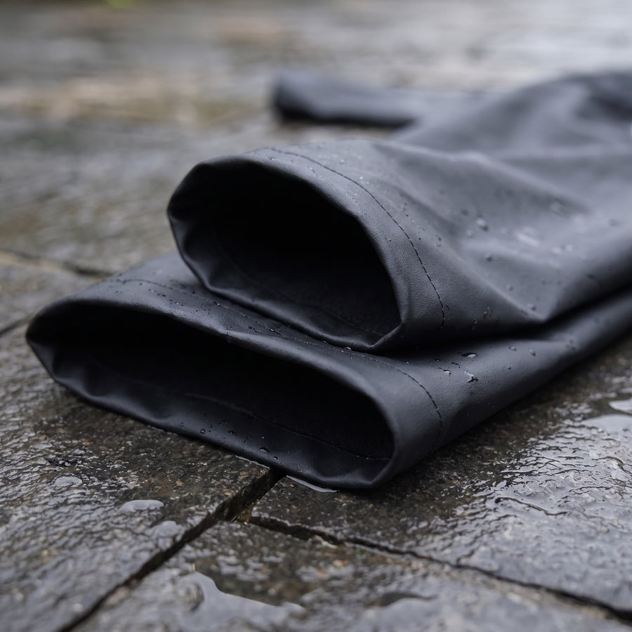 Long Waterproof Rain Coat Thickened EVA Unisex Hooded Poncho, product photo 4