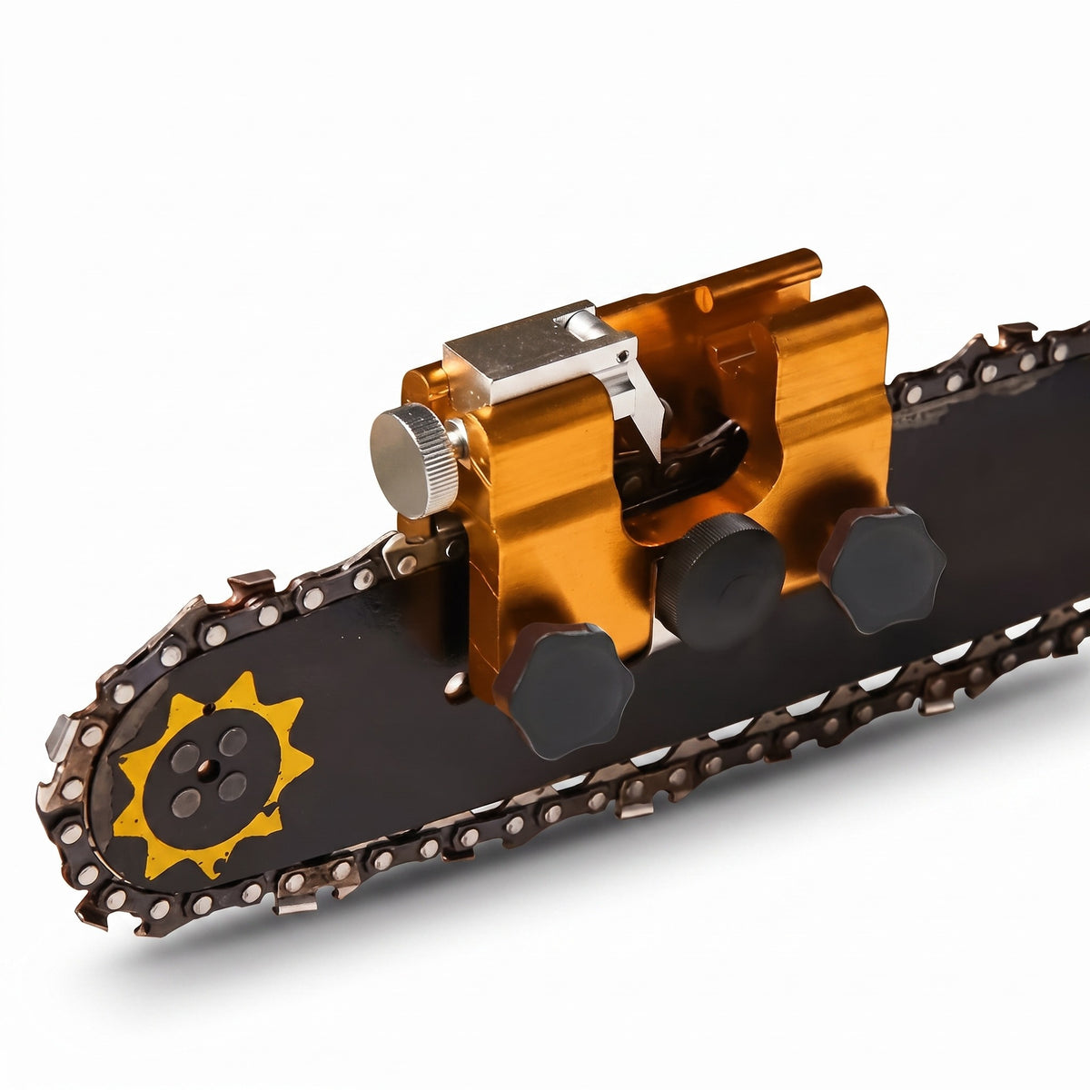 Manual Chainsaw Chain Sharpener Kit 30 Degree Angle Filing Tool, product photo 1