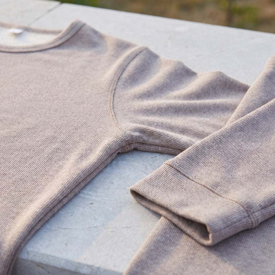 Men's Base Layer Set Slim Fit Long Sleeve Thermal Top Bottoms, product photo 4