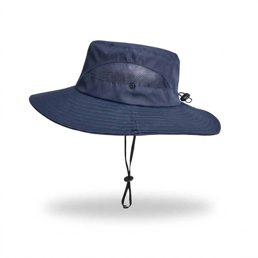 Men’s Bucket Hat Durable Polyester Wide Brim Mountain Trekking, product photo 1