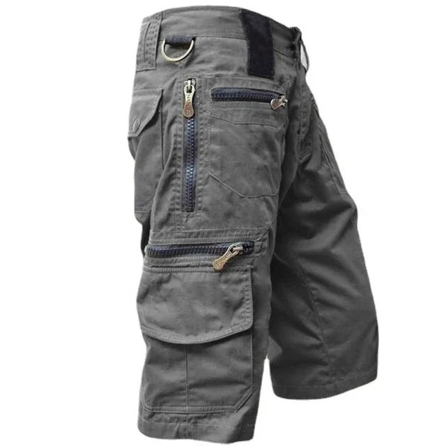Men’s Cargo Shorts Quick Dry Stretch Outdoor Shorts Zipper Pockets – product view 1 | Great Lakes Outdoor