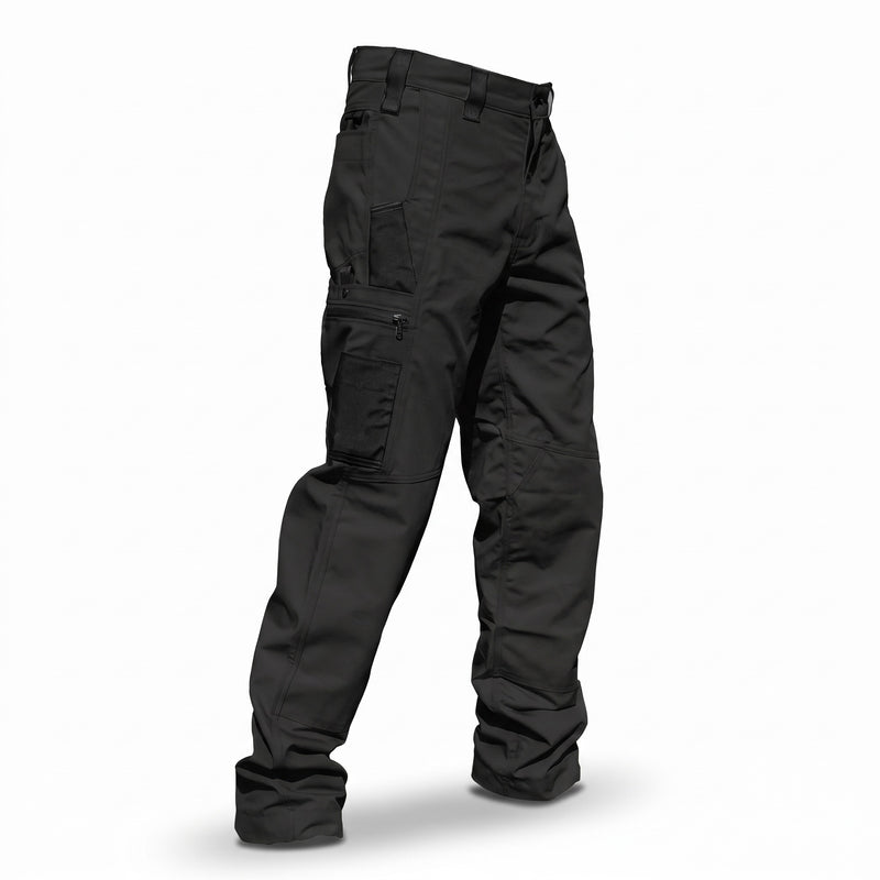 Men's Cargo Trousers Zip Pockets Straight Leg Stretch Weave, product photo 8