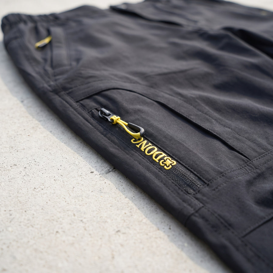 Men's Casual Sport Pants Letter Print Zip Pocket Outdoor Joggers, product photo 4