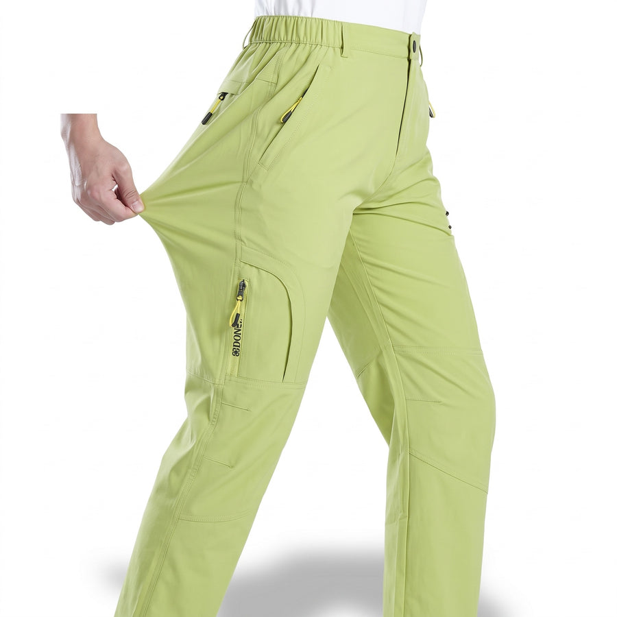 Men's Casual Sport Pants Letter Print Zip Pocket Outdoor Joggers, product photo 8