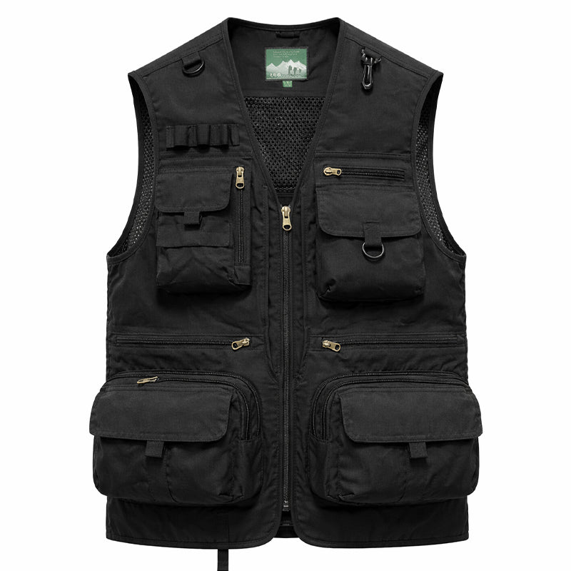 Men’s Classic Outdoor Cargo Vest – product view 4 | Great Lakes Outdoor