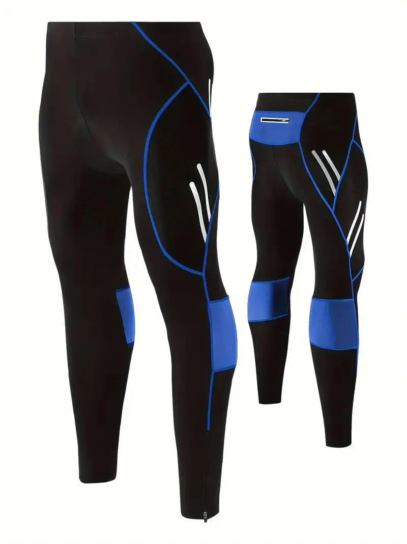 Men’s Cycling Shorts Long Gel Padded Breathable Bike Tights – product view 5 | Great Lakes Outdoor