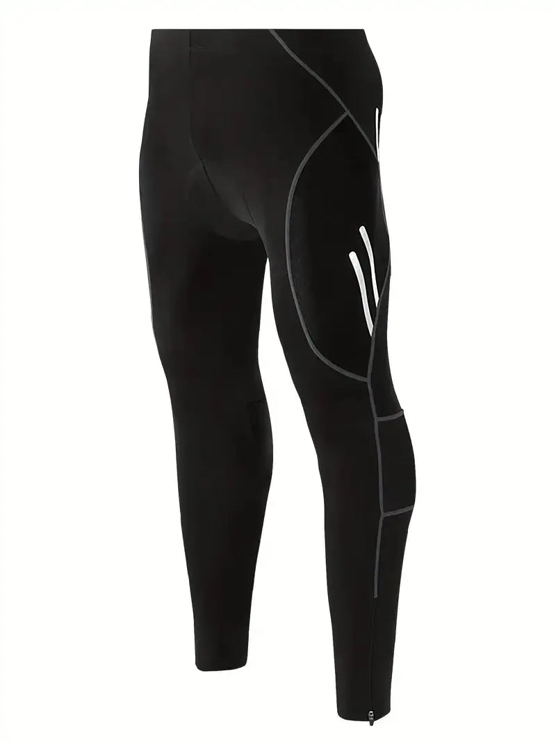 Men’s Cycling Shorts Long Gel Padded Breathable Bike Tights – product view 6 | Great Lakes Outdoor