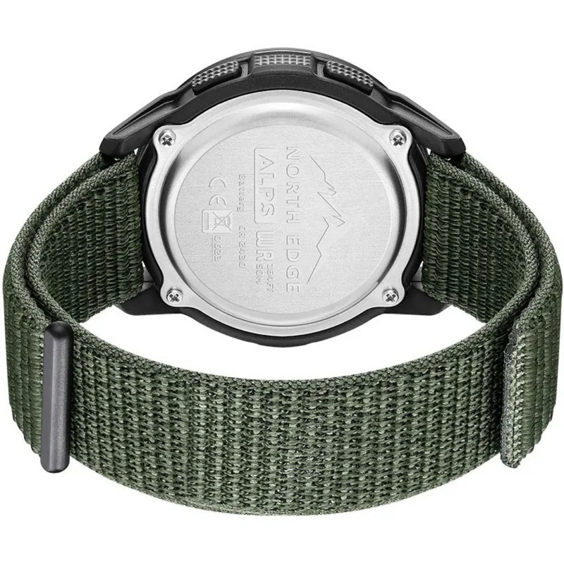 Men’s Digital Outdoor Watch Water Resistant Carbon Fiber Sports Watch – product view 7 | Great Lakes Outdoor
