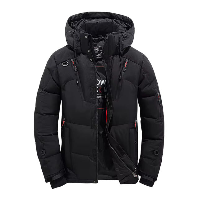Men’s Down Jacket Waterproof Windproof Winter Insulated Coat – product view 2 | Great Lakes Outdoor