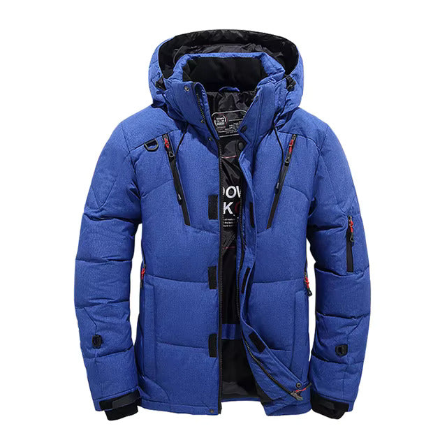 Men’s Down Jacket Waterproof Windproof Winter Insulated Coat – product view 3 | Great Lakes Outdoor