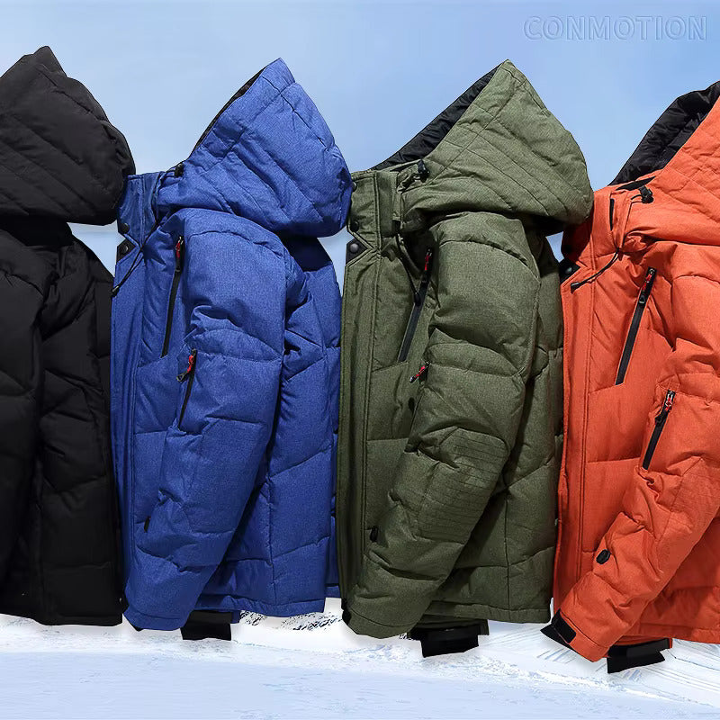 Men’s Down Jacket Waterproof Windproof Winter Insulated Coat – product view 6 | Great Lakes Outdoor