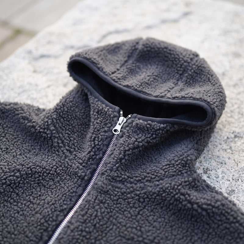 Men's Fleece Hoodie Jacket Full Zip Long Sleeve Warm Mid Layer, product photo 4