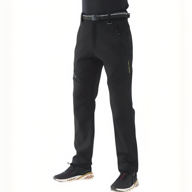 Men's Fleece Lined Hiking Pants Waterproof Thermal Trail Trousers – product view 8 | Great Lakes Outdoor