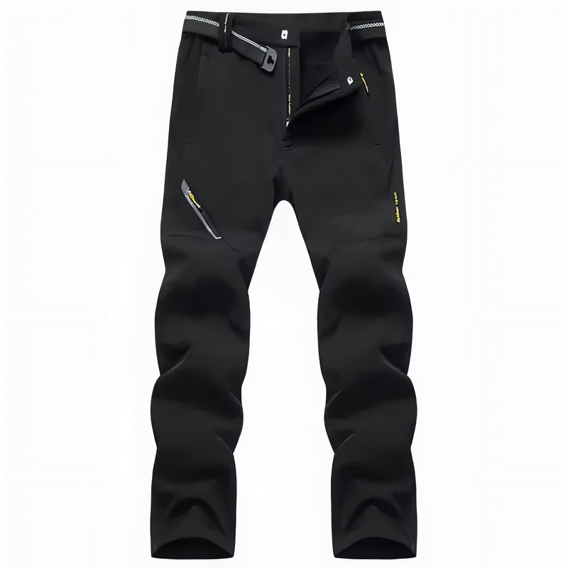 Men's Fleece Lined Hiking Pants Waterproof Thermal Trail Trousers – product view 13 | Great Lakes Outdoor