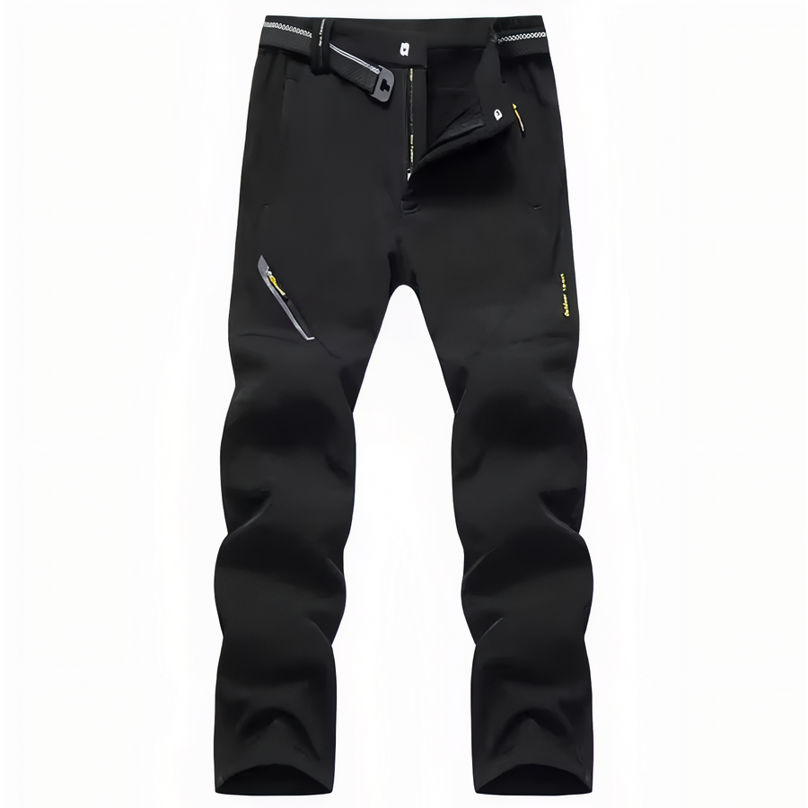 Men's Fleece Lined Hiking Pants Waterproof Thermal Trail Trousers – product view 13 | Great Lakes Outdoor