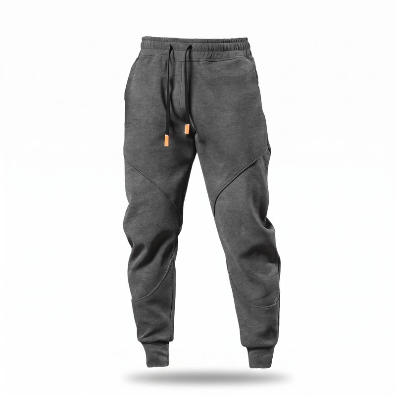 Men's Heavyweight Joggers Fleece Lined Drawstring Sport Sweatpants, product photo 6
