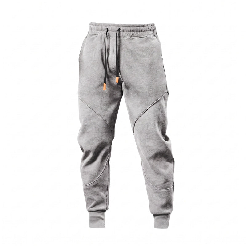 Men's Heavyweight Joggers Fleece Lined Drawstring Sport Sweatpants, product photo 7