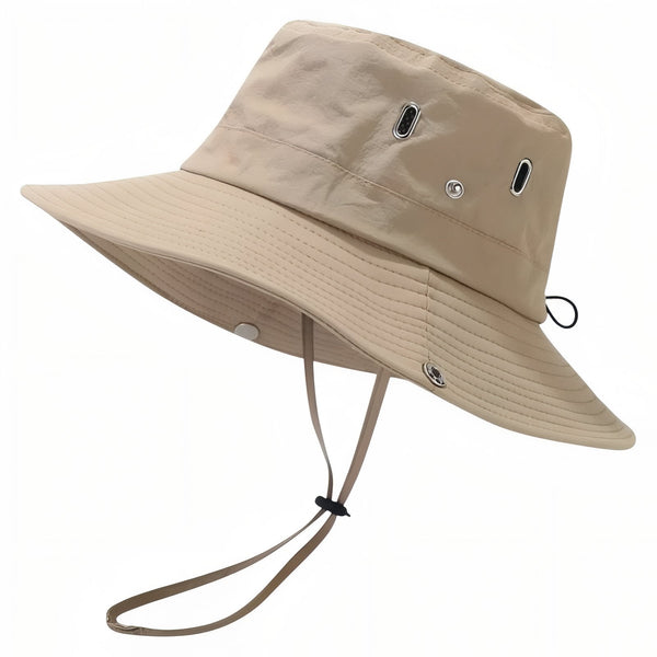 Men's Hiking Bucket Hat Wide Brim Outdoor Sun Protection Cap