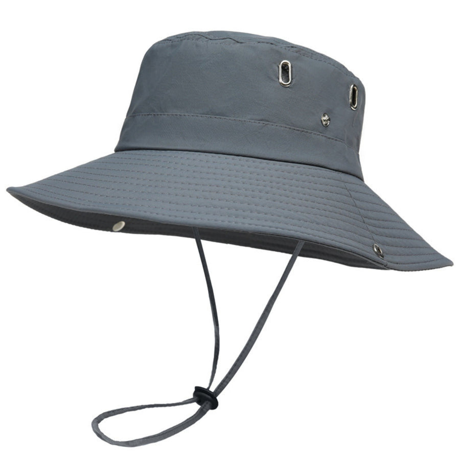 Men's Hiking Bucket Hat Wide Brim Outdoor Sun Protection Cap – product view 12 | Great Lakes Outdoor
