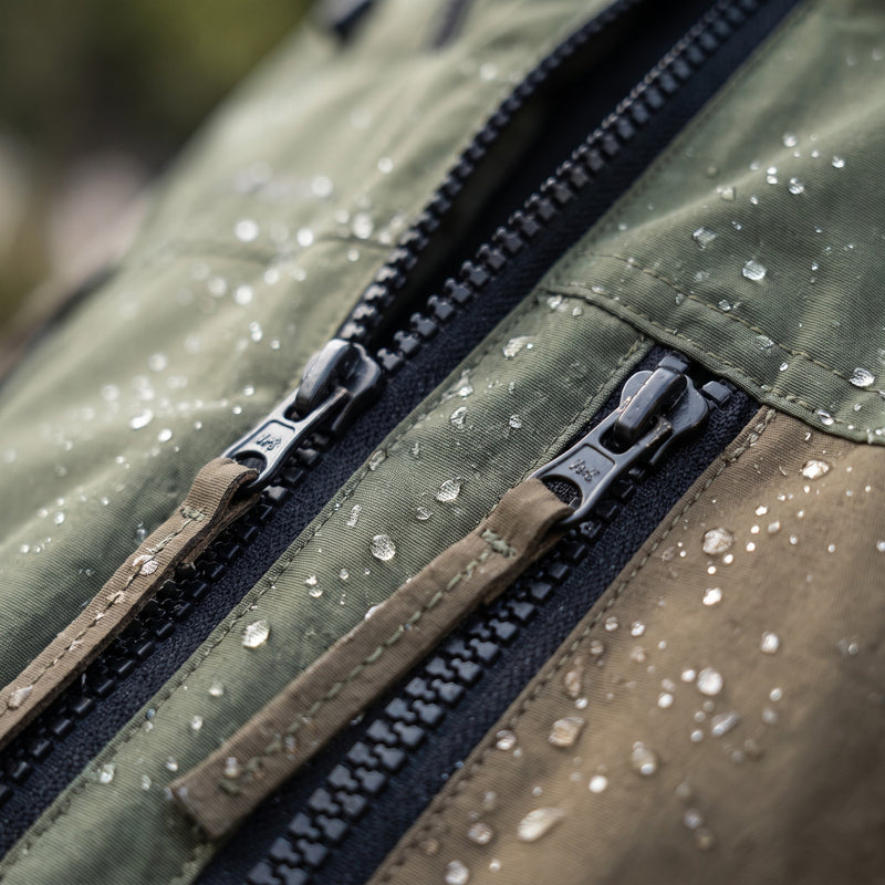 Men’s Insulated Double Zip Jacket Water Resistant Techwear Coat, product photo 4