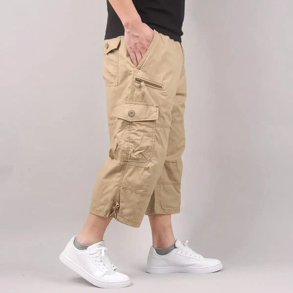 Men's Lightweight Loose Fit Cargo Shorts with Multi Pockets