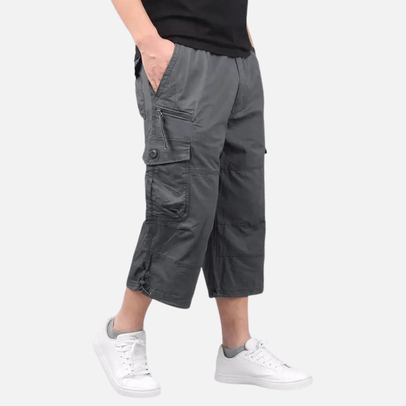 Men's Lightweight Loose Fit Cargo Shorts with Multi Pockets – product view 4 | Great Lakes Outdoor