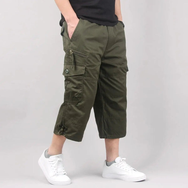 Men's Lightweight Loose Fit Cargo Shorts with Multi Pockets – product view 6 | Great Lakes Outdoor