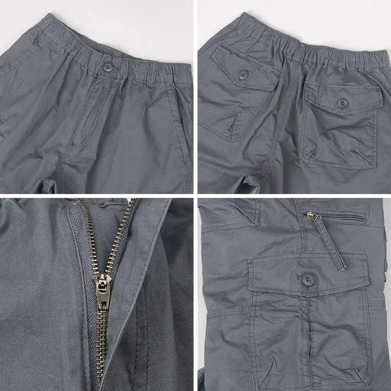 Men's Lightweight Loose Fit Cargo Shorts with Multi Pockets – product view 10 | Great Lakes Outdoor