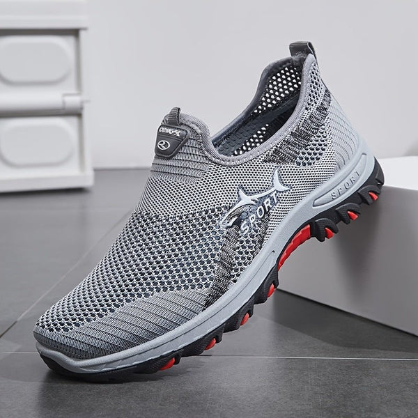 Men's Lightweight Slip-On Walking Shoes Breathable Outdoor Sneakers