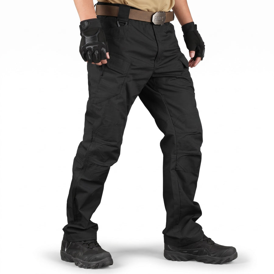 Men's Lightweight Tactical Pants 10 Pocket Water Repellent Trousers, product photo 8